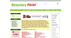 Desktop Screenshot of directoryfever.com